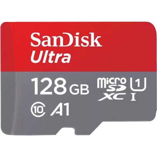 Sandisk Ultra microSDXC 128GB U1 V10 with Adapter